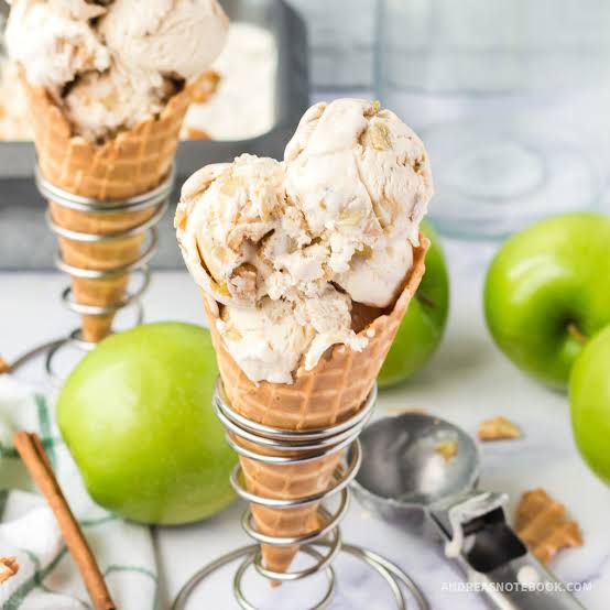 Apple and Ice Cream