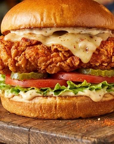 Creole Chicken Burger