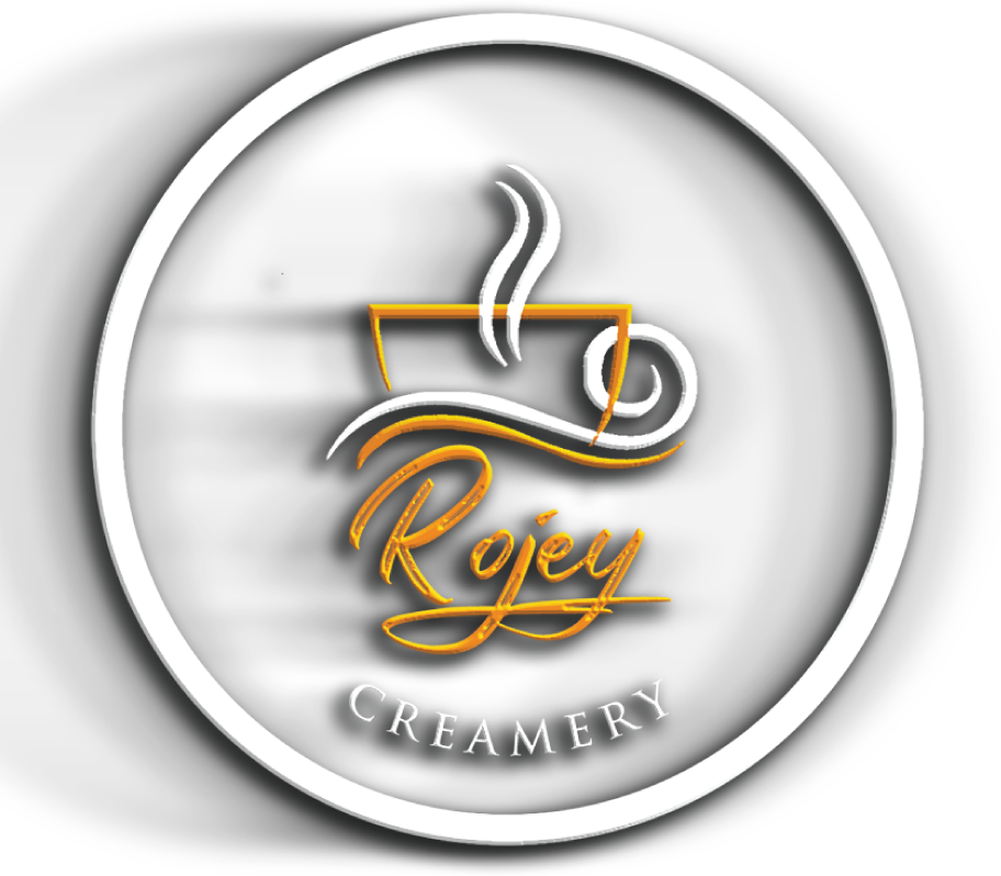 Rojey Creamery. logo