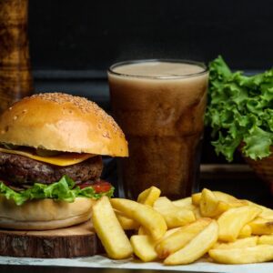 Double Vegetable Burger